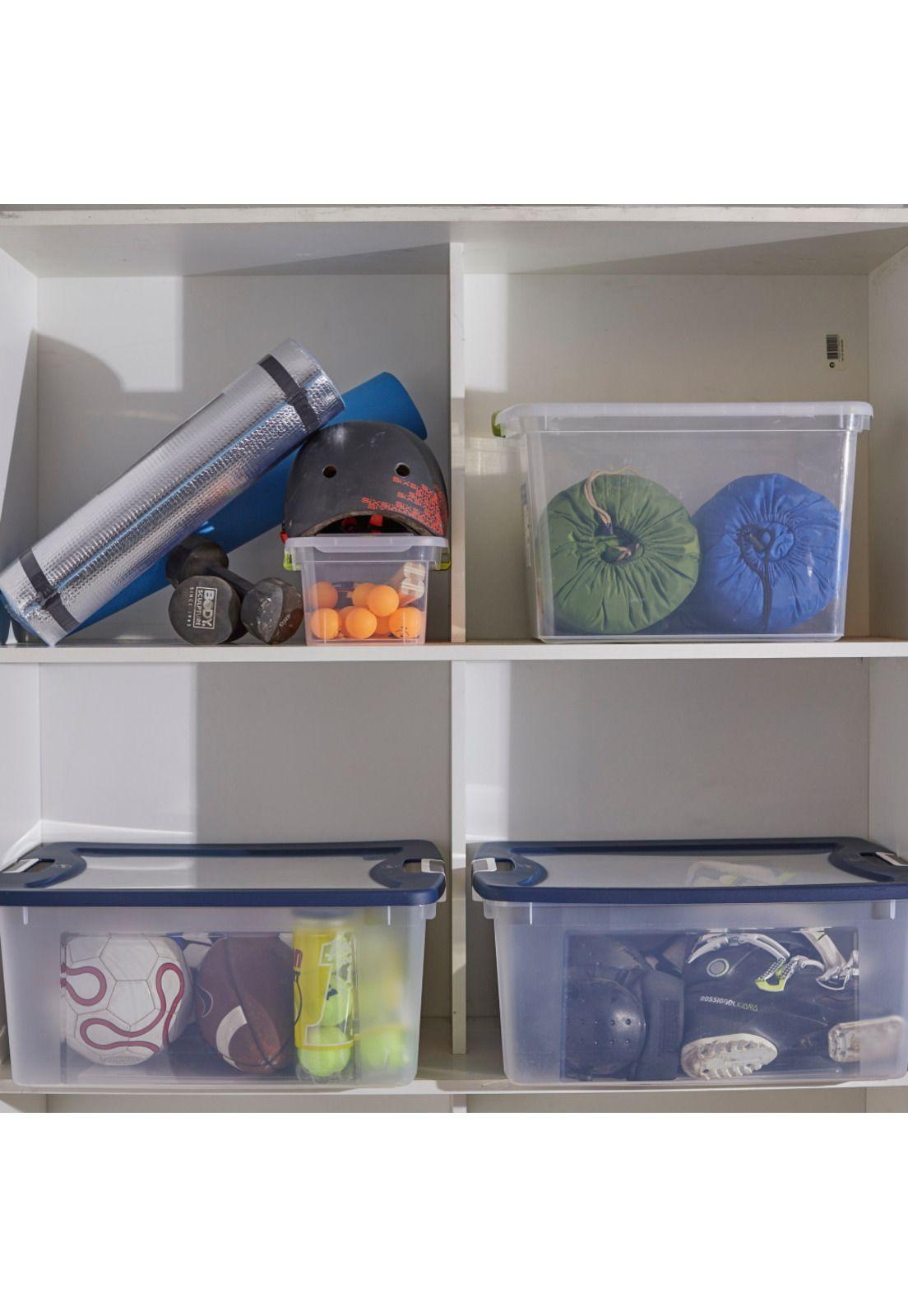 Caja Organizadora Clarity 71 Litros Transparente -4