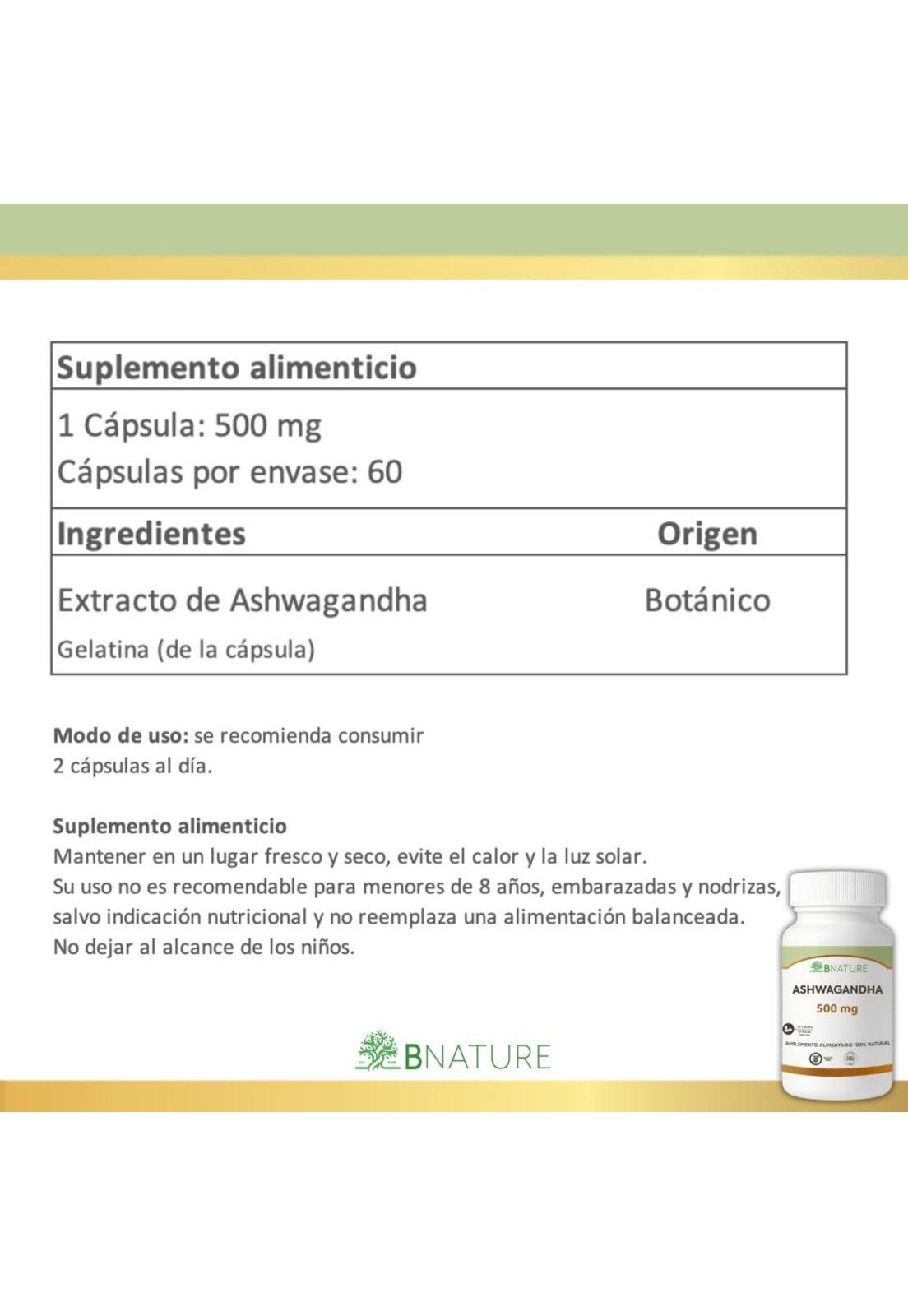 Pack Relax: Triple Magnesio + Ashwagandha B Nature-3