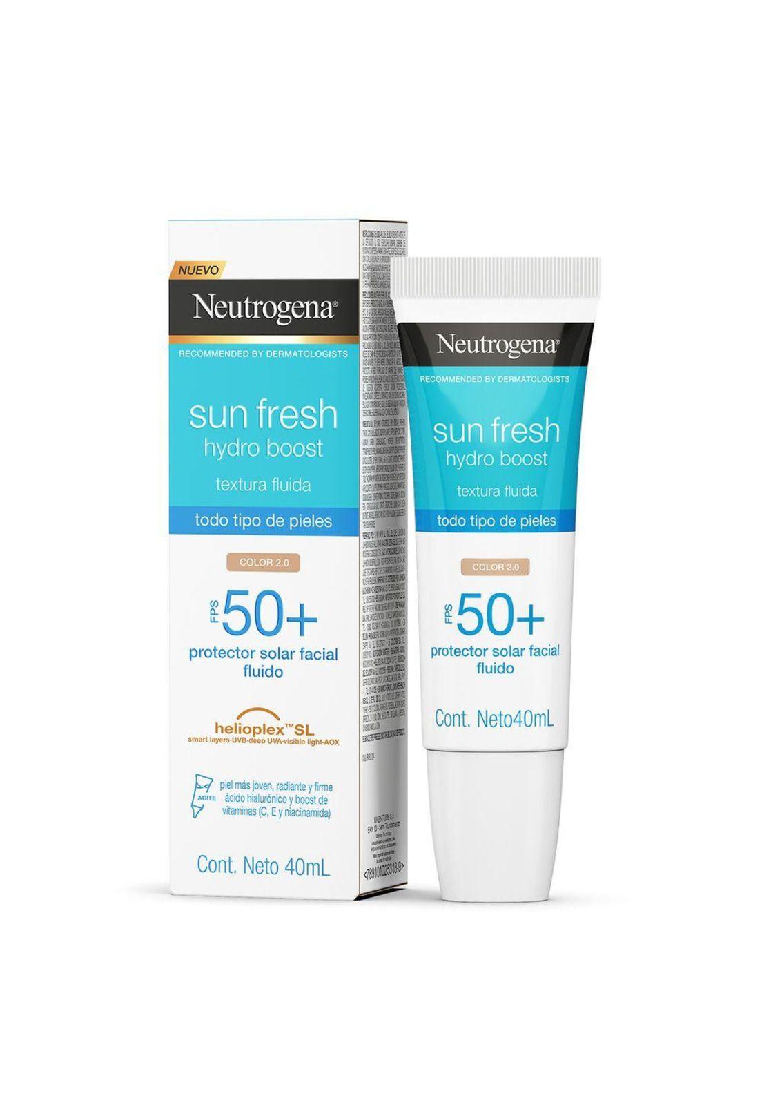 Pack Neutrogena Sun Fresh Hydro Boost Tono Claro Fps 50 40ml-1