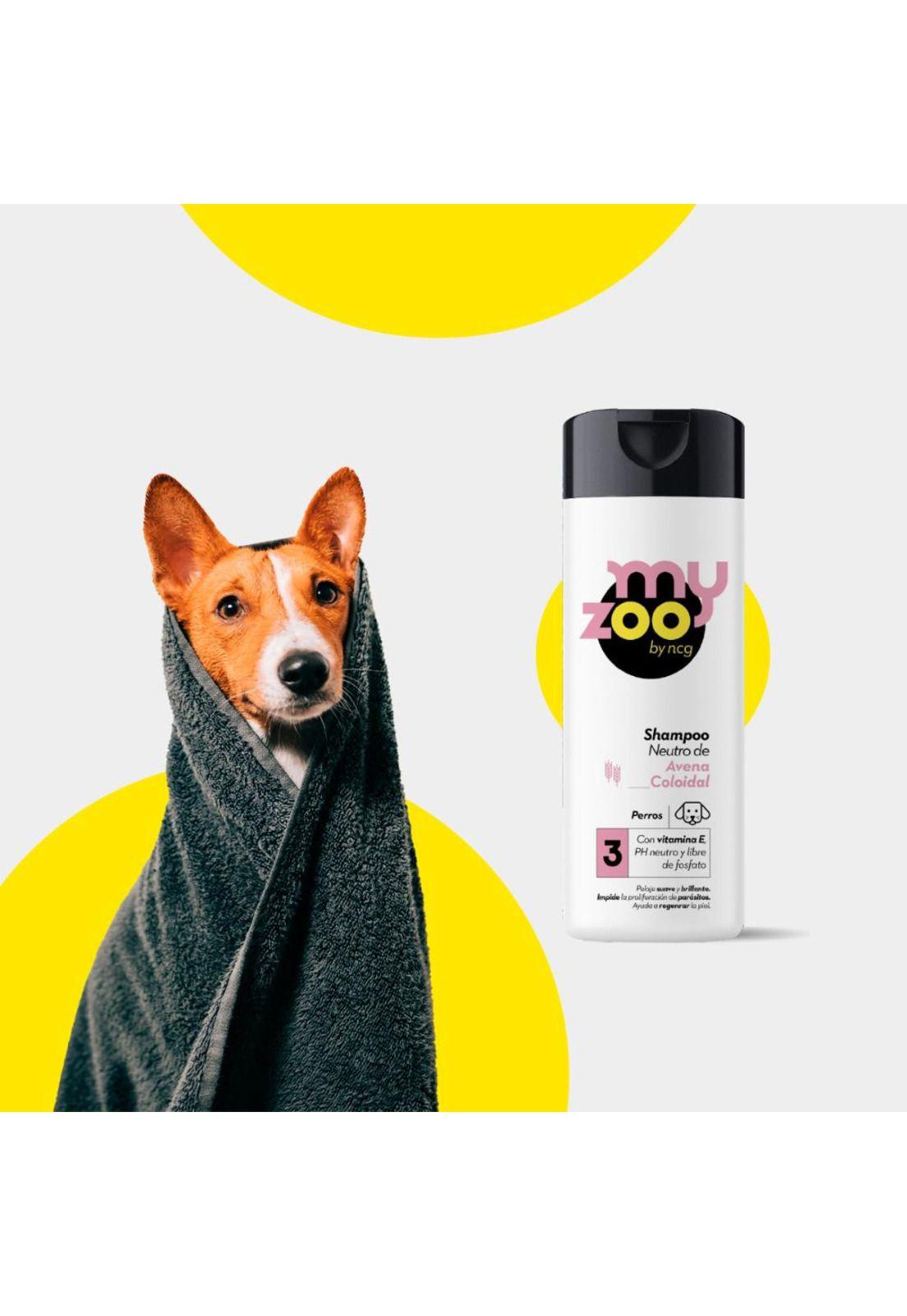 Shampoo para Perros MYZOO Neutro Avena Coloidal 420cc-1