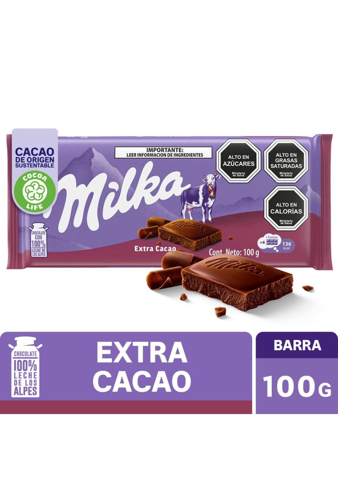 Chocolate Milka® Amargo 45% Cacao Barra 100 G-0