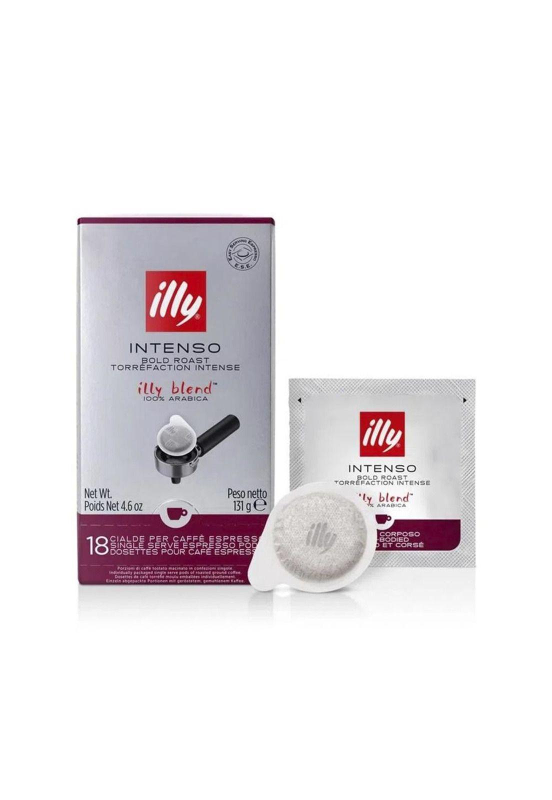 18 Pods/Cialdas Café Intenso ILLY Single Serve E.S.E. 131 gr-0