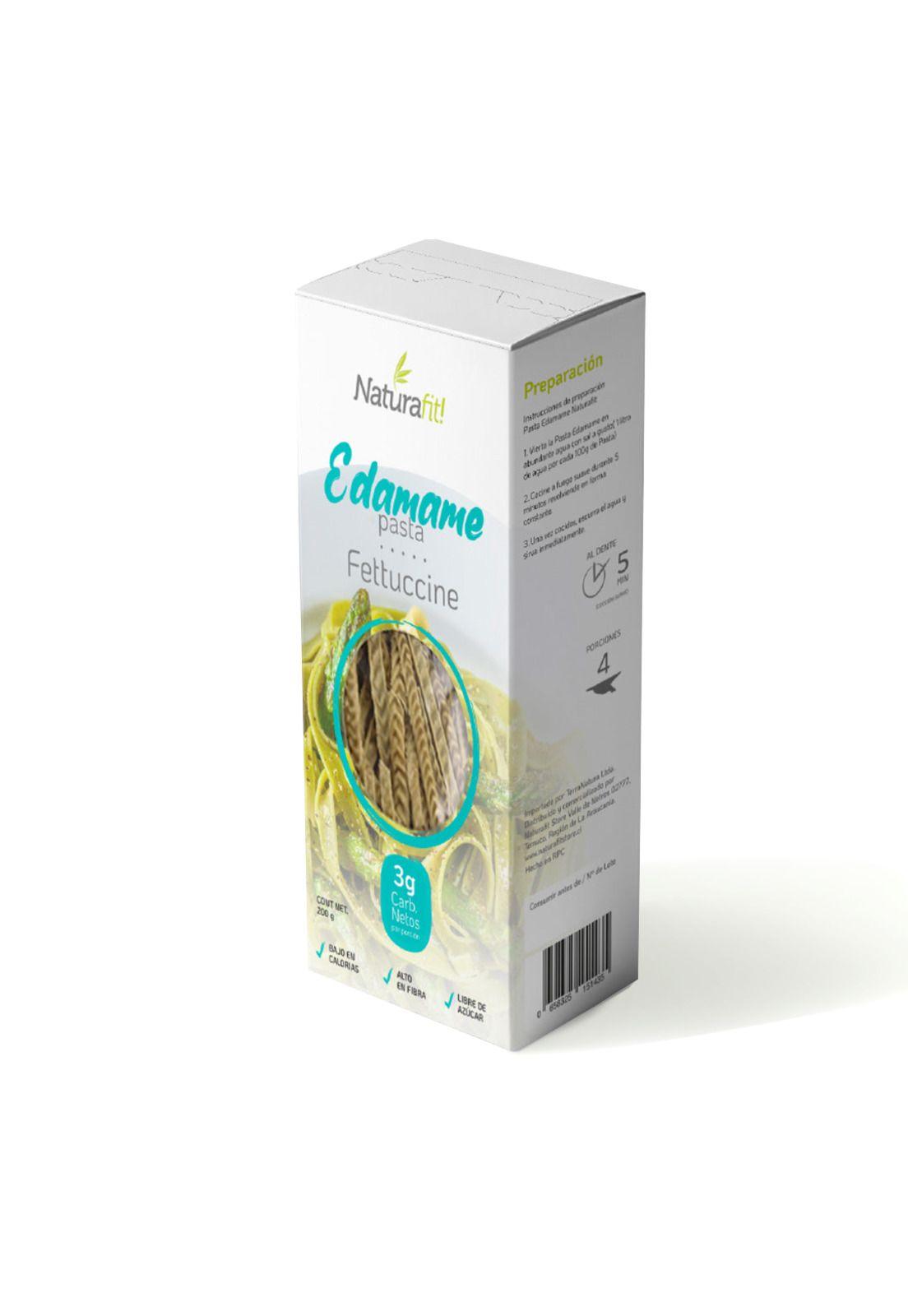 Naturafit Pasta Fettuccine Edamame 200g-0