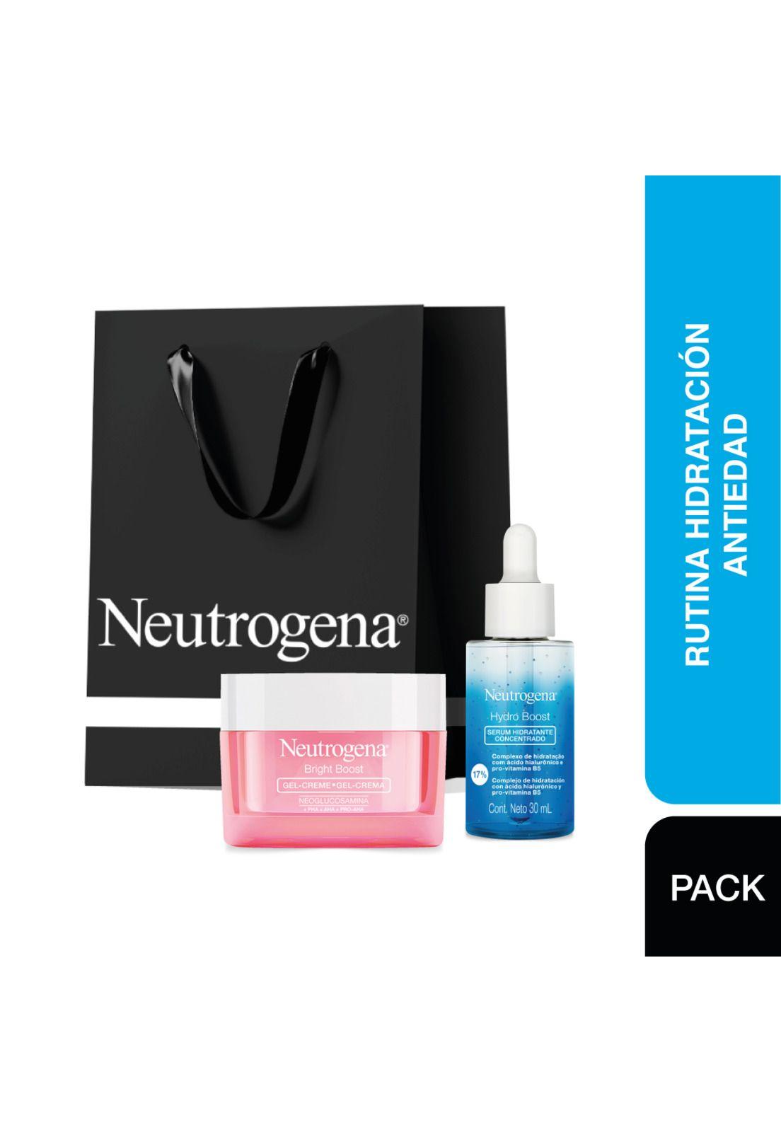 Kit Hidratante Antiedad Neutrogena Serum ácido hialurónico-0