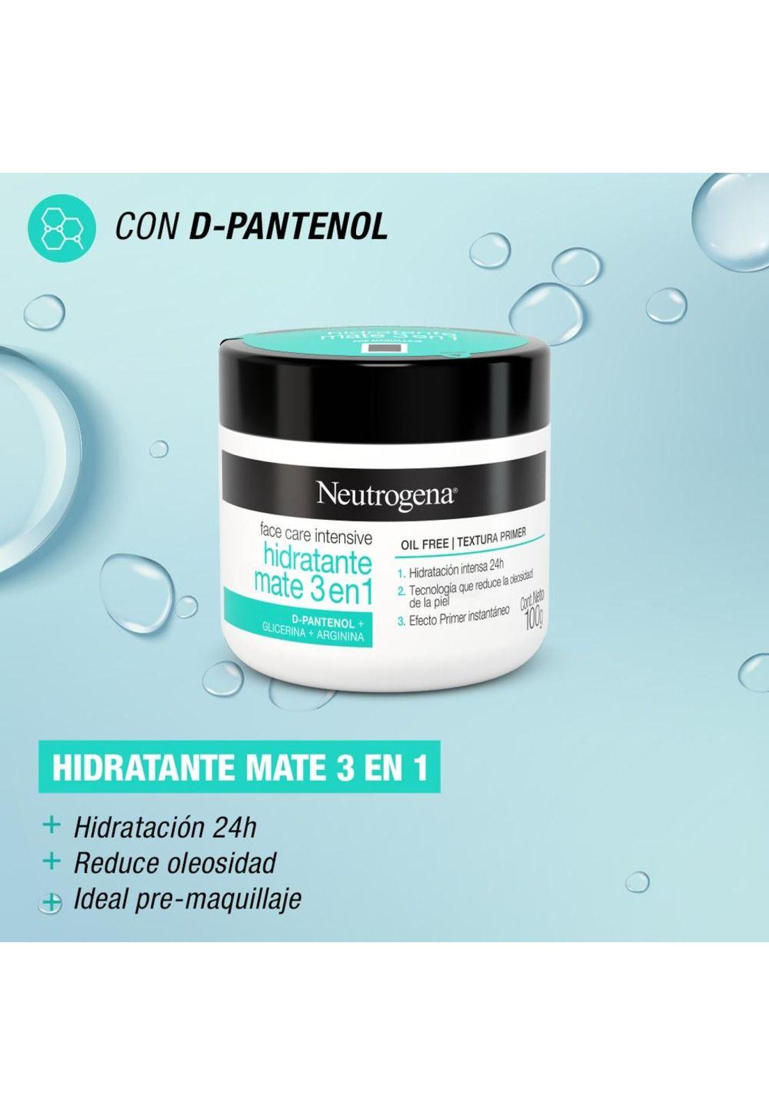 Face Care Intensive Hidratante mate 3 en 1-3
