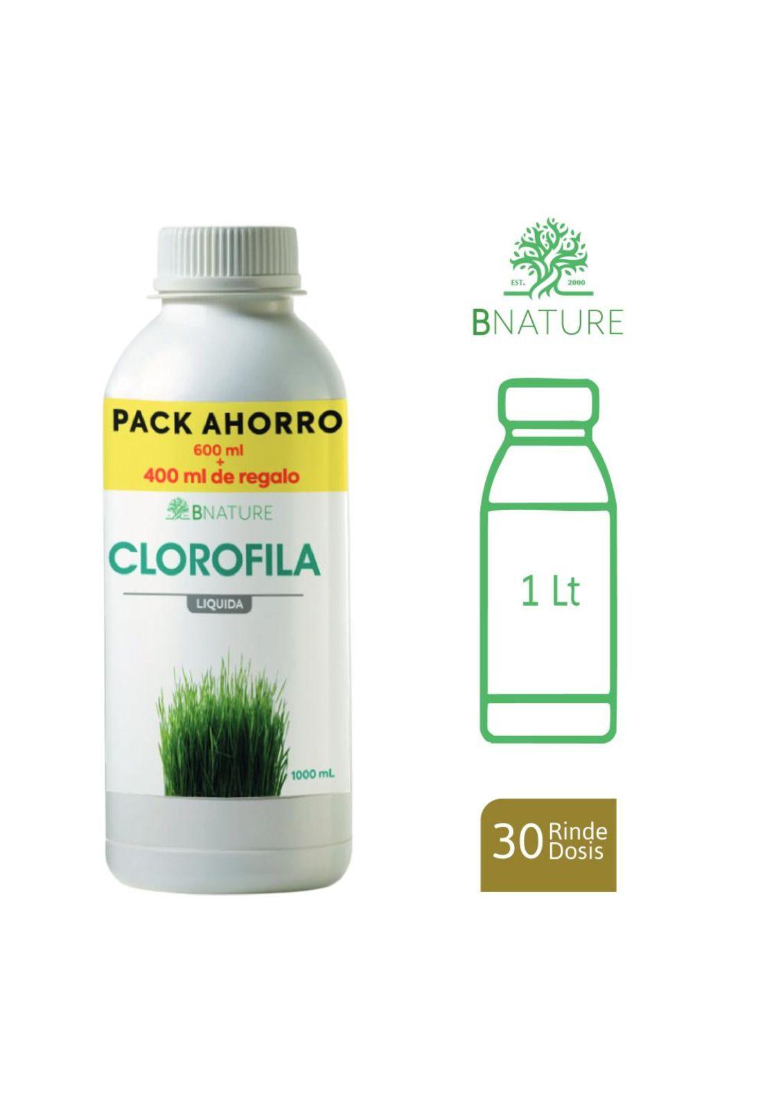 Clorofila Líquida 1 Litro B Nature-1