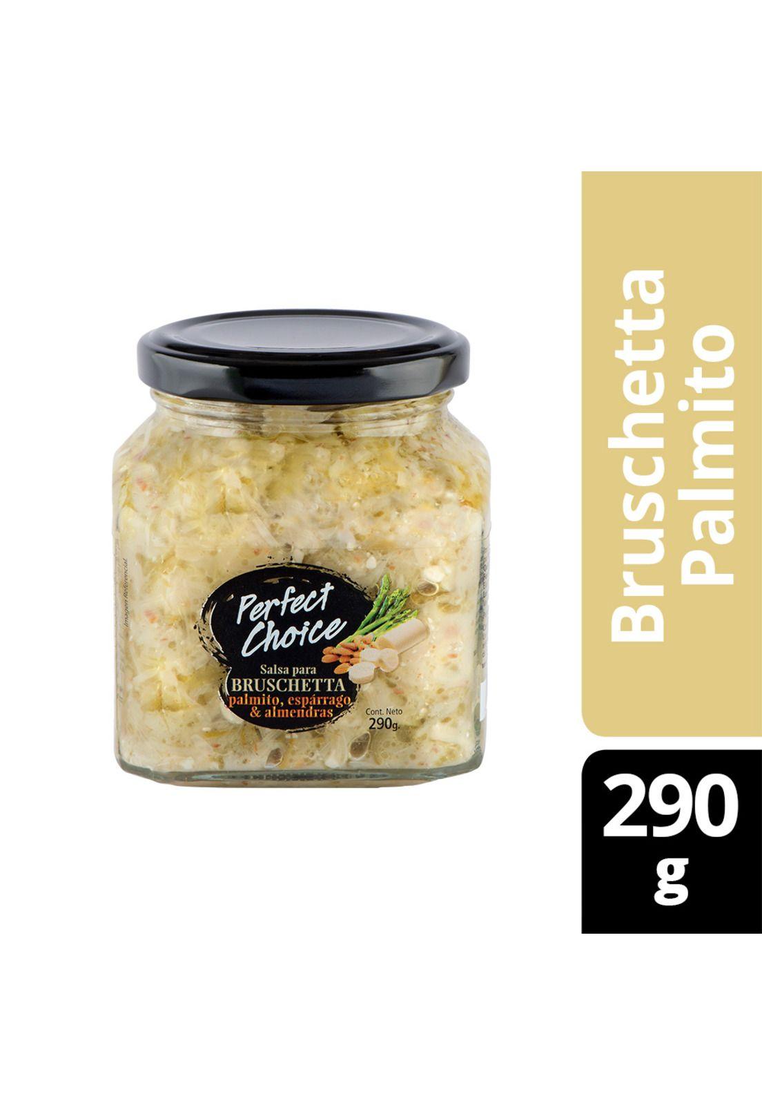 Bruschetta Palmito-Esparrago Verde-Almendra Perfect Choice-0