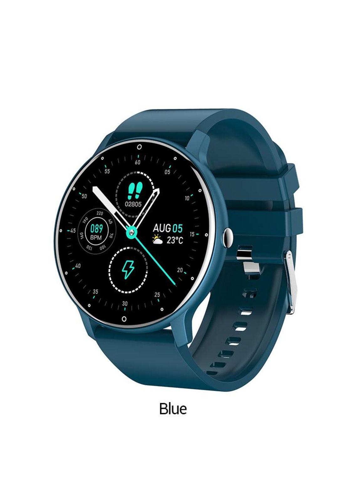 Smartwatch Zl02d Genérico Azul-0