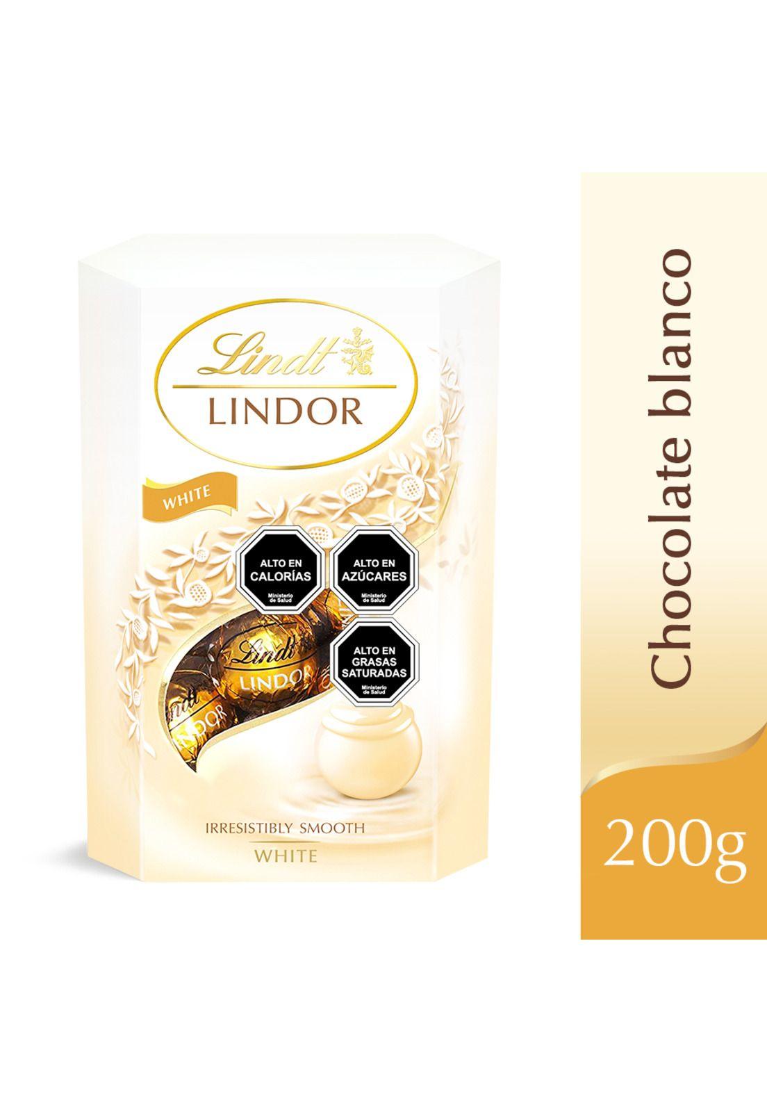 Chocolate Lindt Bombon Lindor Blanco 200G-0