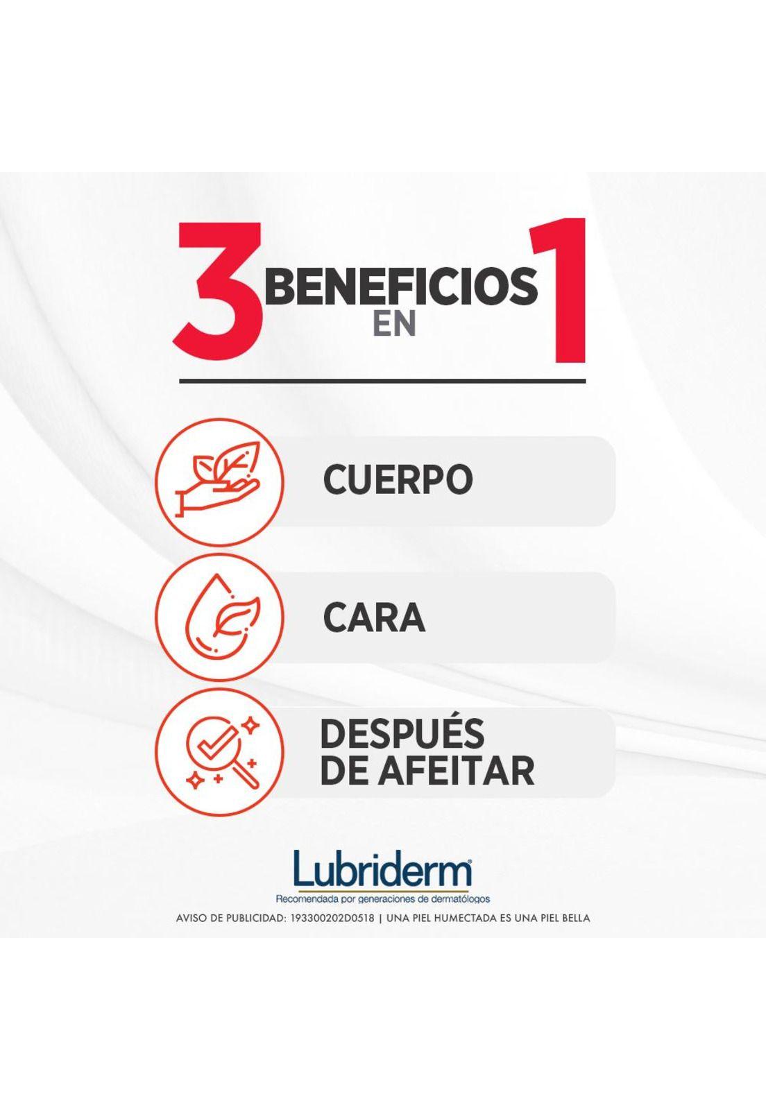 LUBRIDERM® MEN 3 EN 1 x 400 ml-3