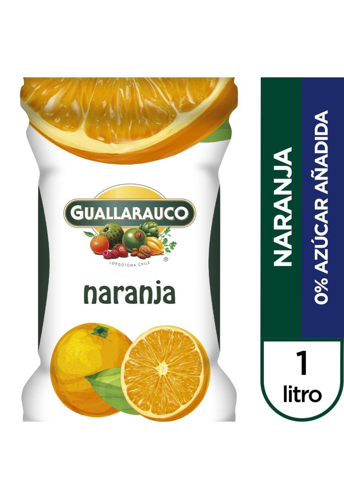Guallarauco Jugo Naranja Botella 1L-0