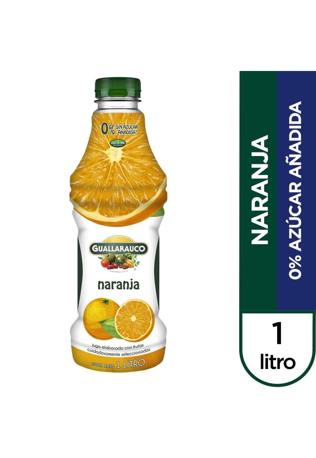 Guallarauco Jugo Naranja Botella 1L-1