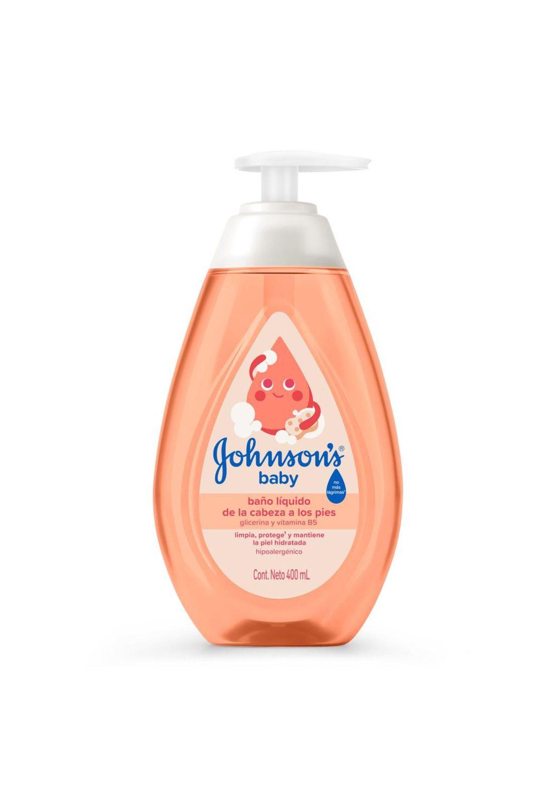 Jabón líquido bebé JOHNSON'S® de la Cabeza a los Pies 400 ml-0
