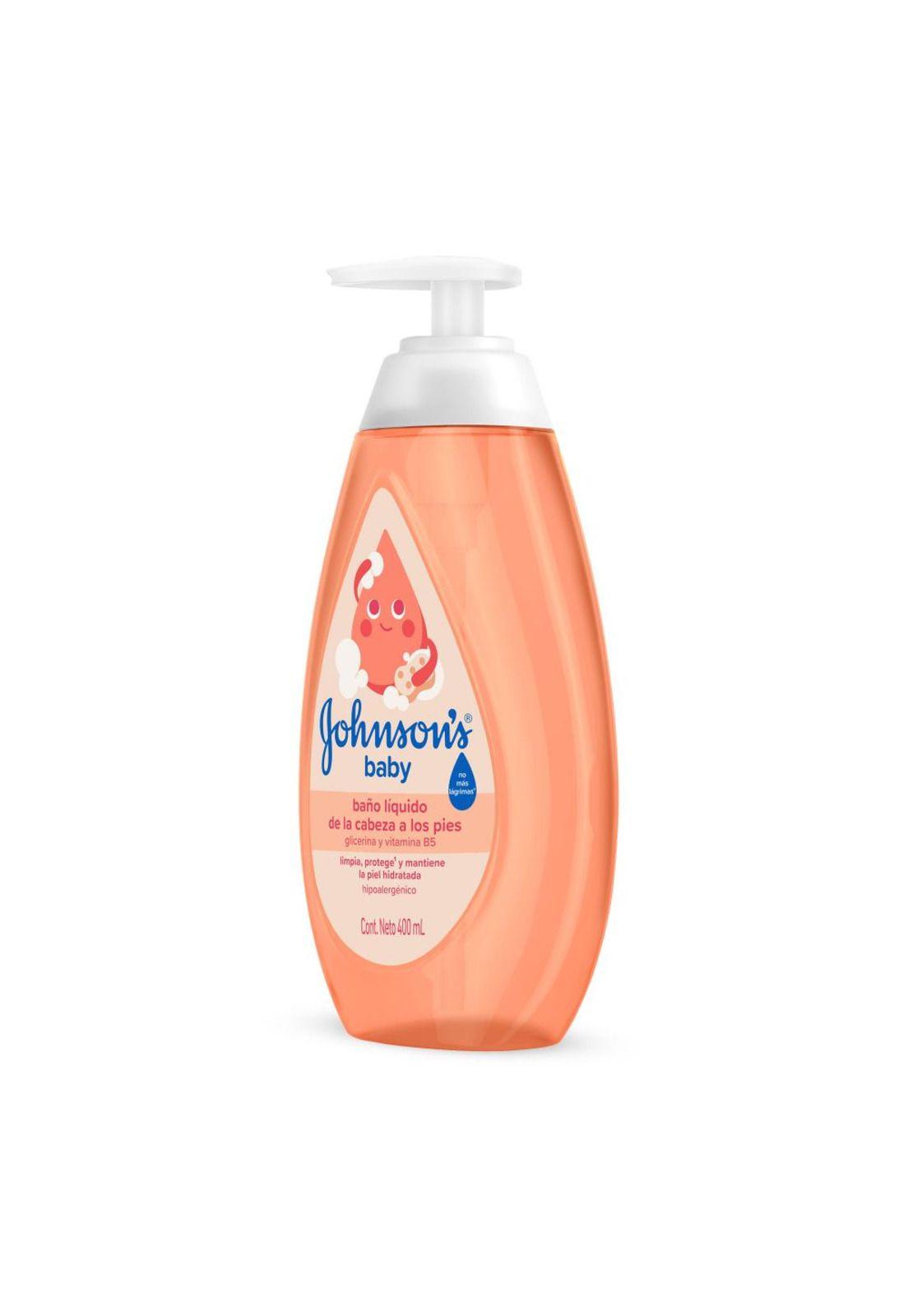 Jabón líquido bebé JOHNSON'S® de la Cabeza a los Pies 400 ml-1