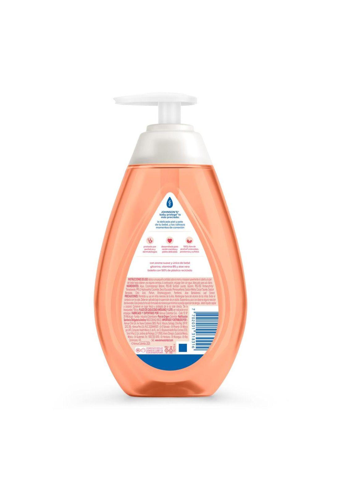 Jabón líquido bebé JOHNSON'S® de la Cabeza a los Pies 400 ml-2