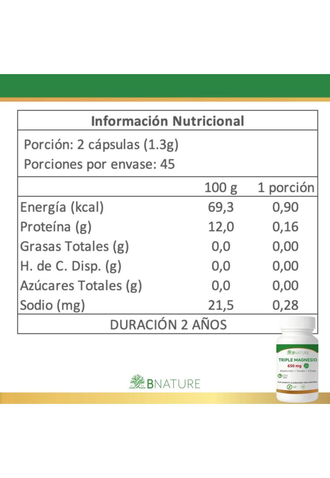 Triple Magnesio (Citrato + Bisglicinato + Taurato) 3 Meses-4