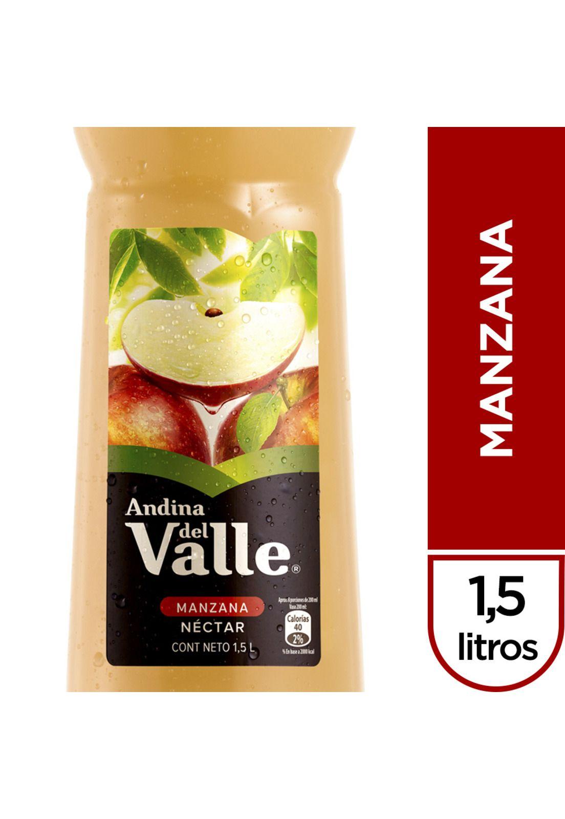 Andina del Valle del Valle Manzana Botella 1,5L x 6-0