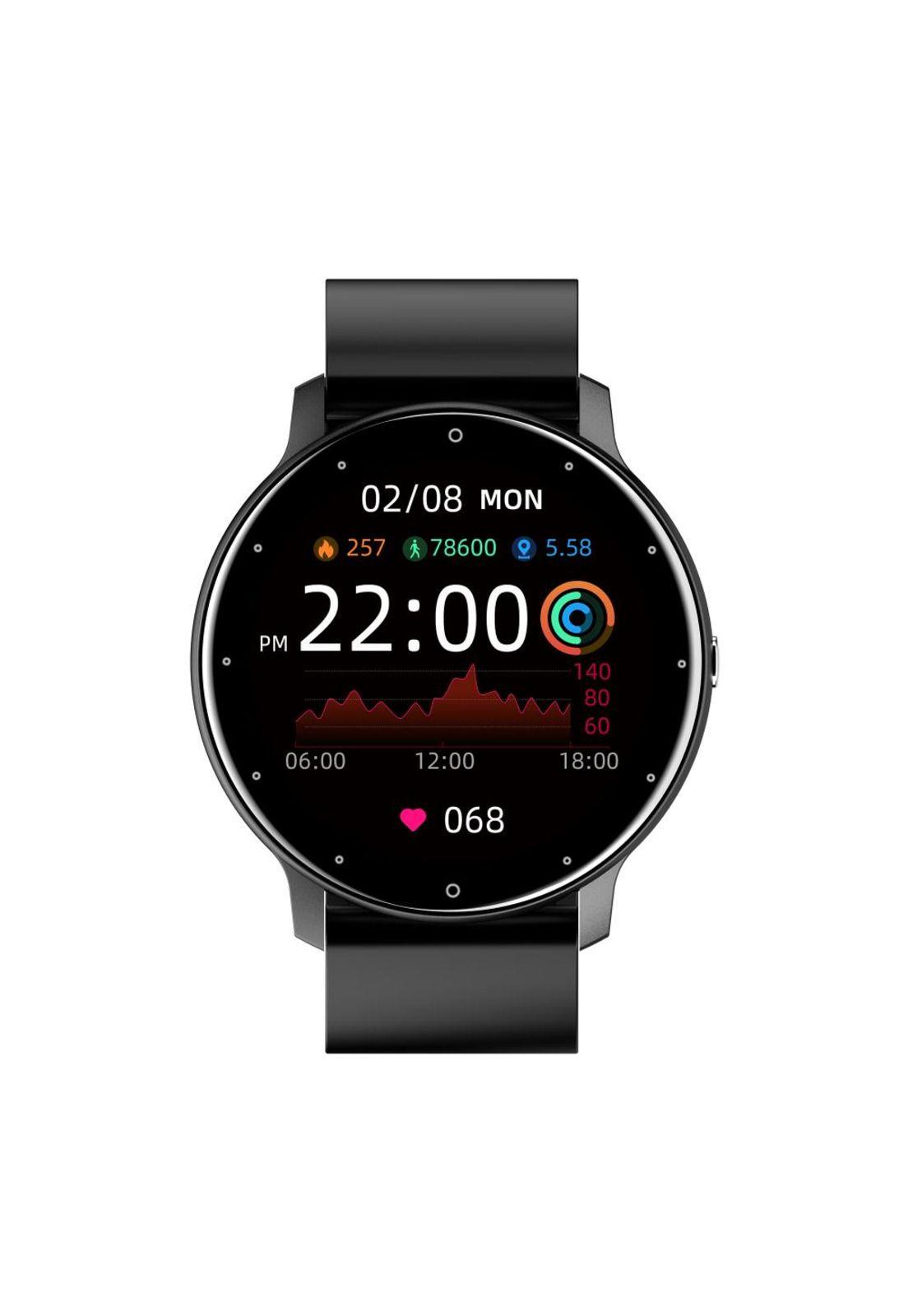 Smartwatch Zl02d Genérico Negro-1