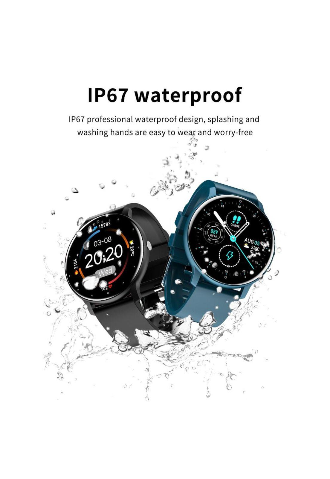 Smartwatch Zl02d Genérico Negro-6