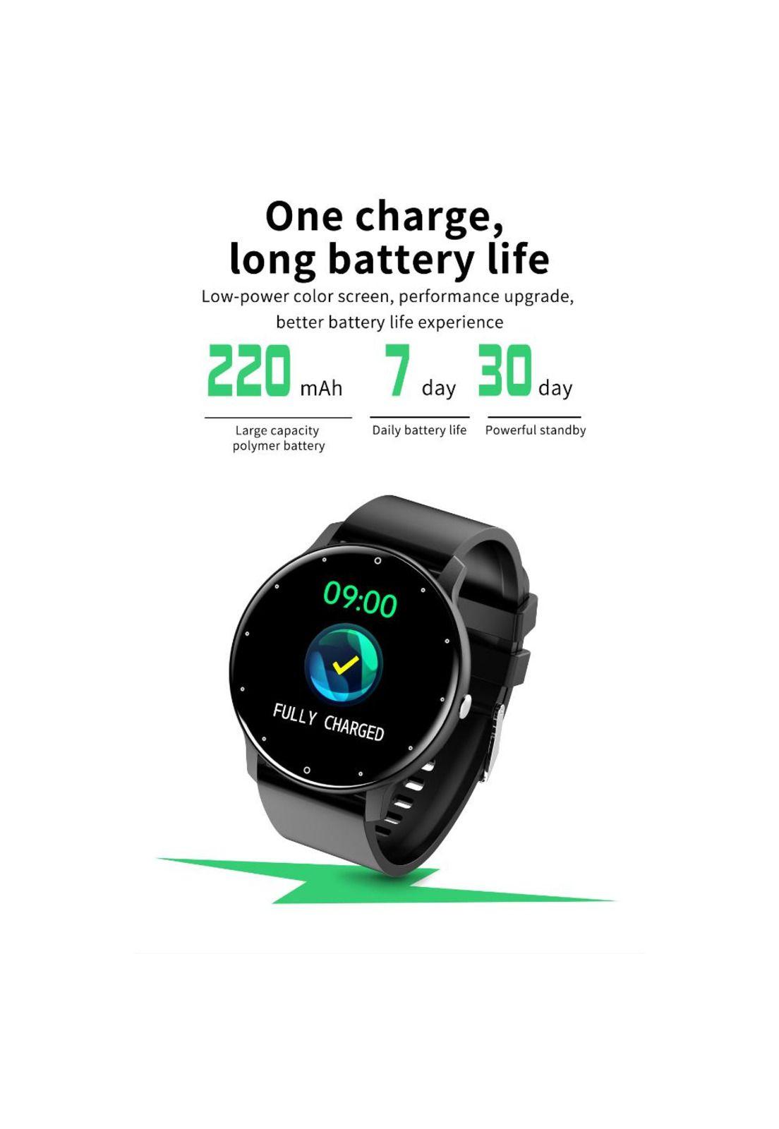 Smartwatch Zl02d Genérico Negro-8