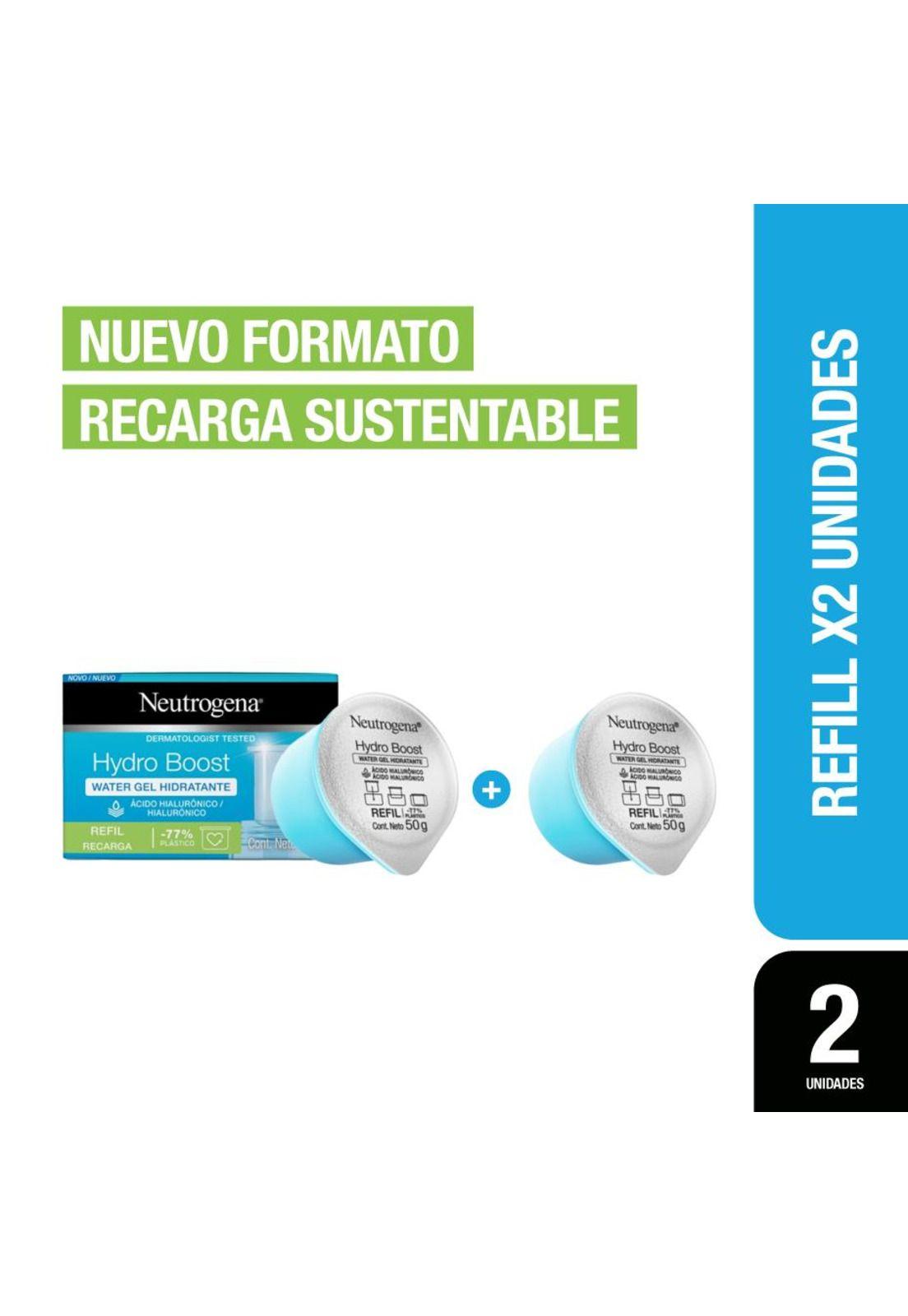 2x Refill Crema Hidratante Neutrogena Hydro Boost Water Gel-1