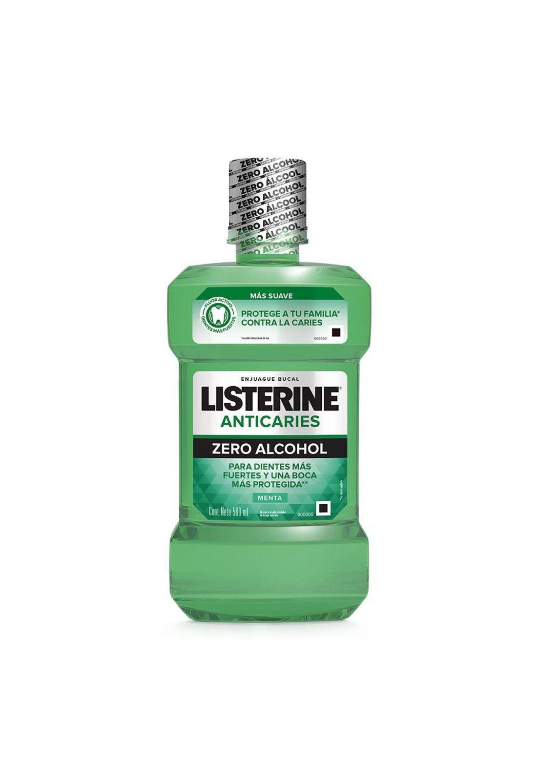 Enjuague Bucal LISTERINE® Anticaries Zero Alcohol x 500 ml-6
