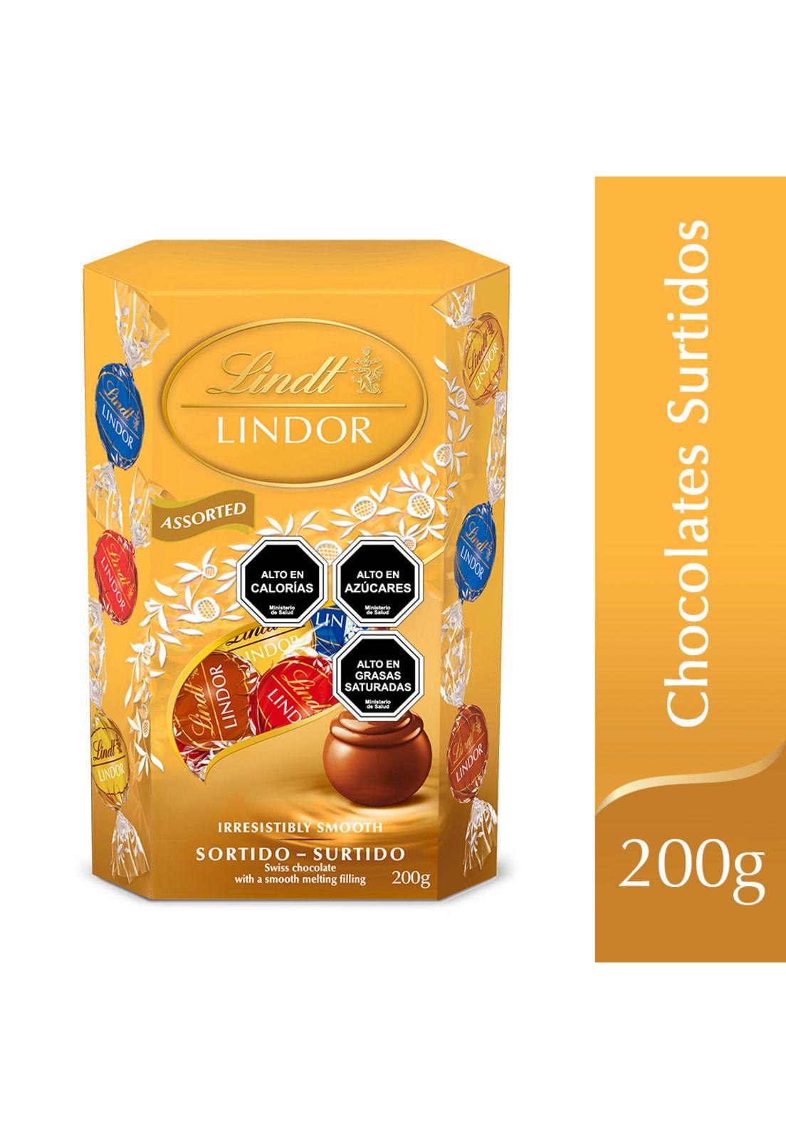Chocolate Lindt Bombon Lindor Surtido 200G-0