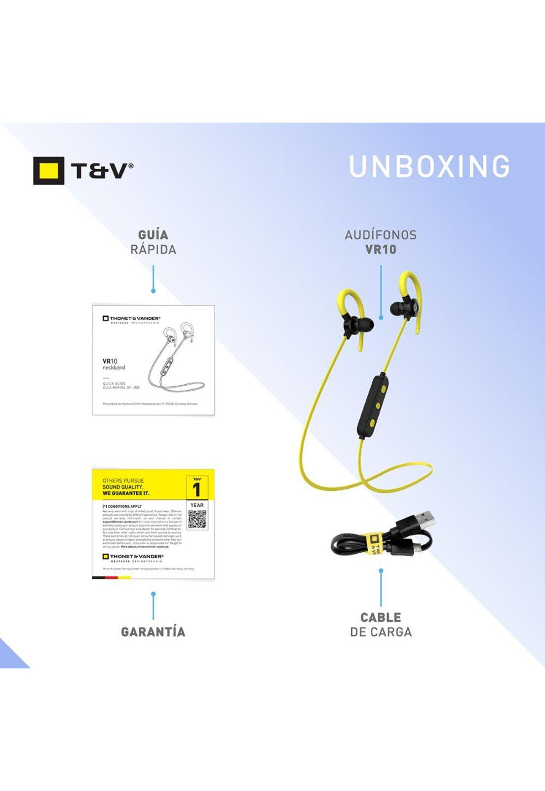 Audifono Deportivos Neckband In ear Bluetooth Microfono-3