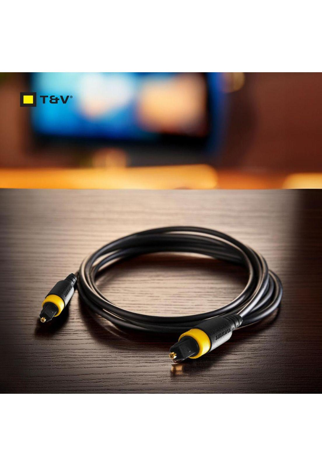 Cable Fibra Optica Audio Alta Velocidad Toslink 3 Metros-5
