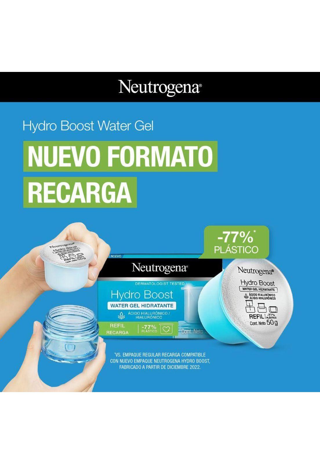 2x Refill Crema Hidratante Neutrogena Hydro Boost Water Gel-2