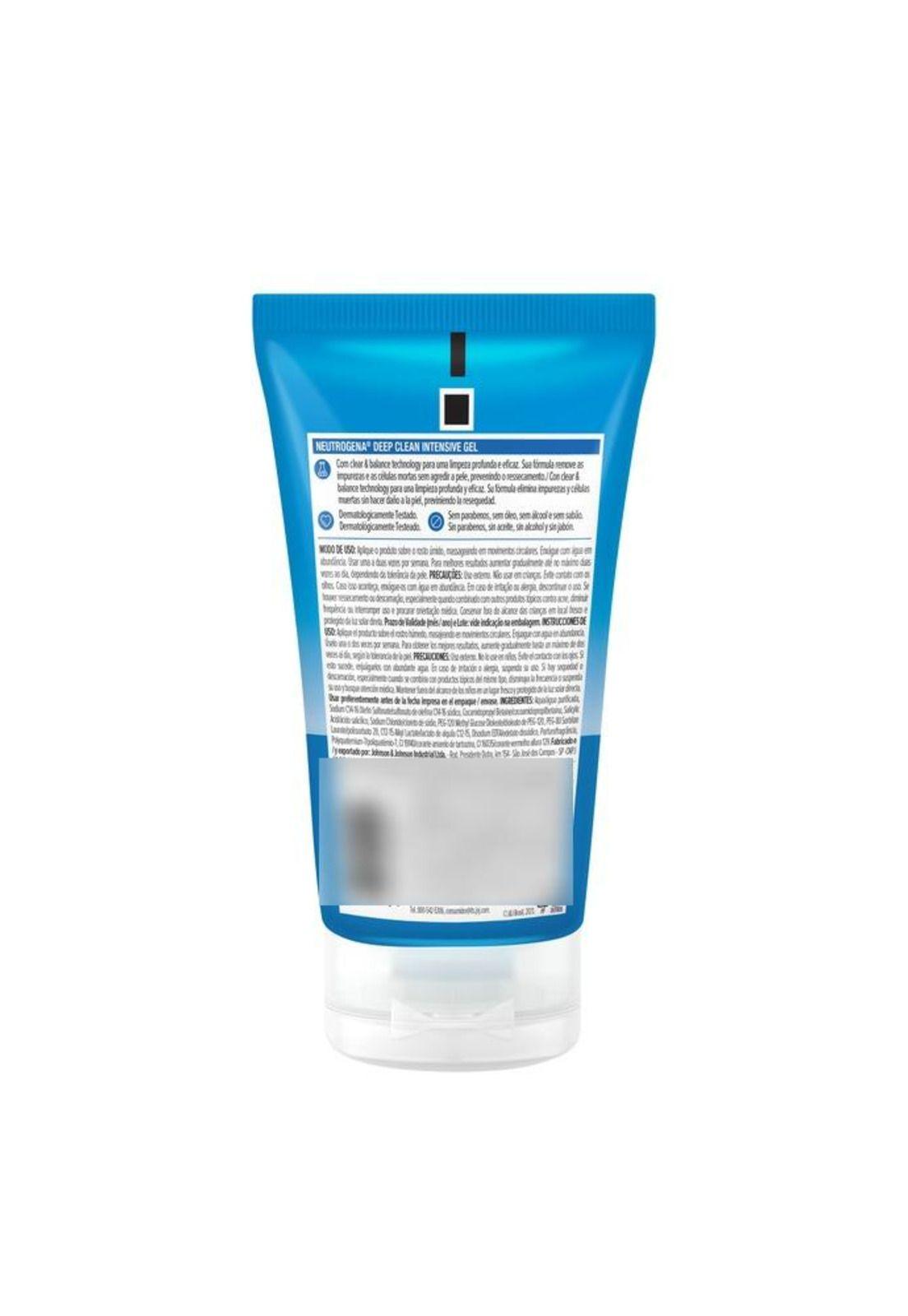 Gel De Limpieza Facial Neutrogena® Deep Clean Intensive 150G-3