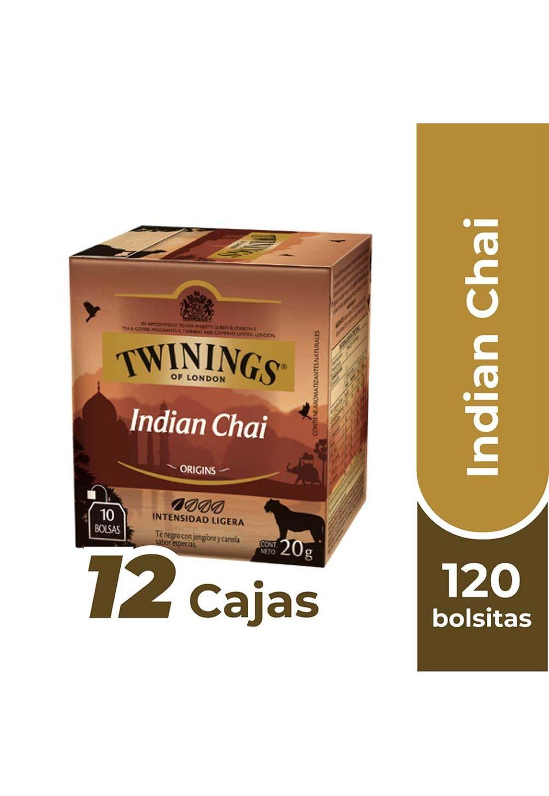 Twinings Té Indian Chai x120 Bolsitas-0