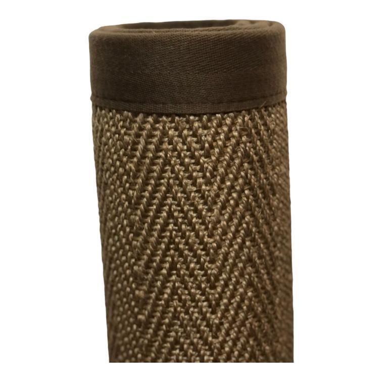 Alfombra de Sisal 240x350 cm Chocolate  -2