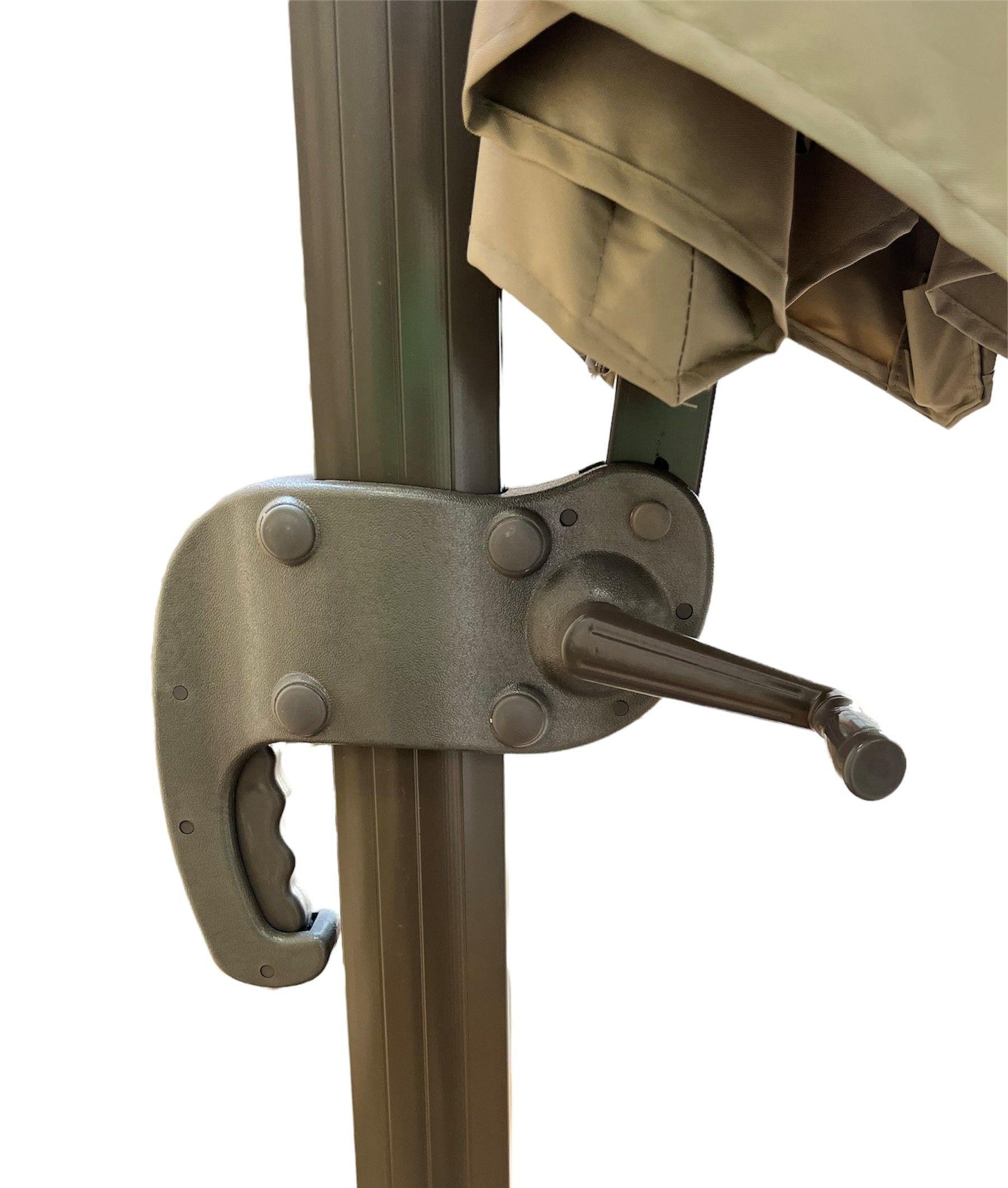 Quitasol Ponferrada Khaki 360°-2