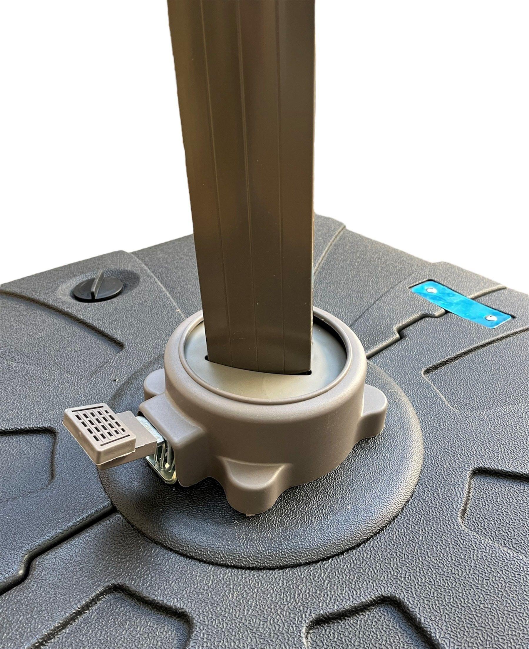 Quitasol Ponferrada Khaki 360°-3