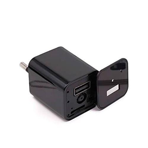 Cámara Seguridad Wifi Oculta Formato Cargador de Celular-0