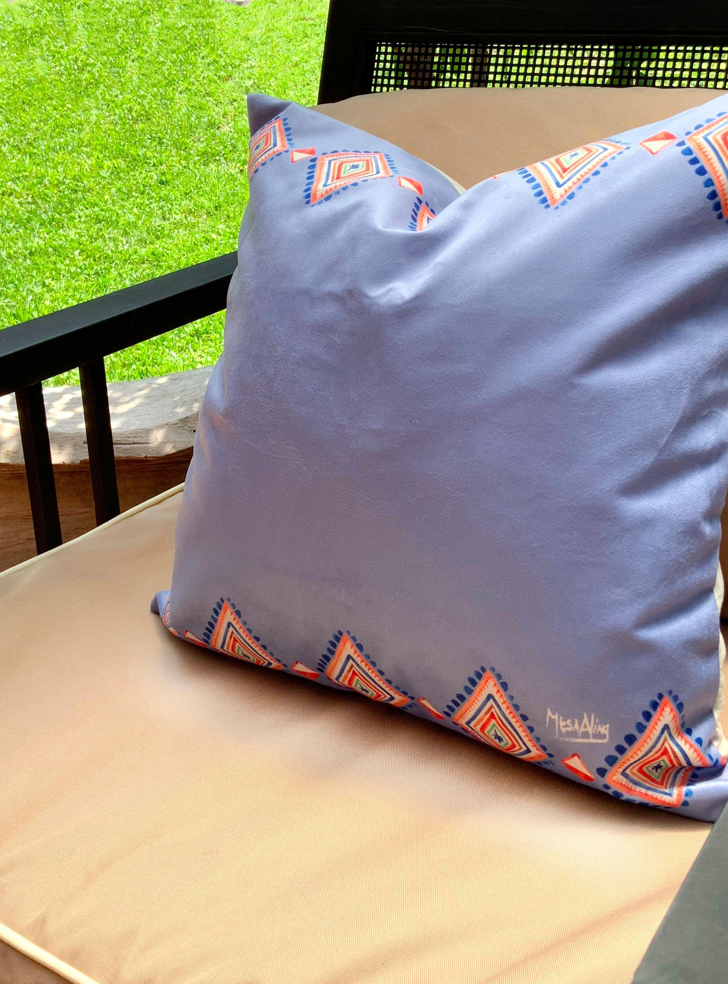 Funda Cojín Blue Med-1