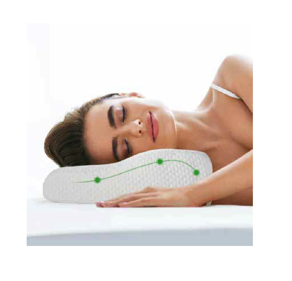 Almohada Viscoelastica Ergonomica 50 cm-6
