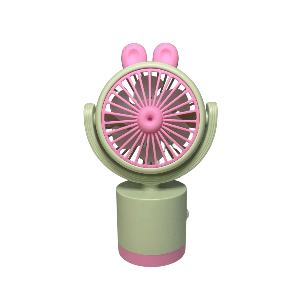 Ventilador Portátil Mini con Orejitas Recargable USB Silencioso-1