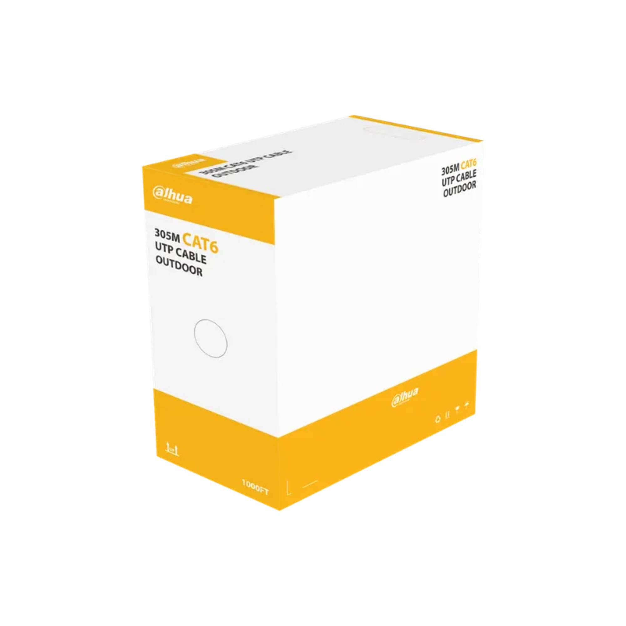 Cable de Red Utp Exterior Cat6 305mts 100% Cobre Dahua-0
