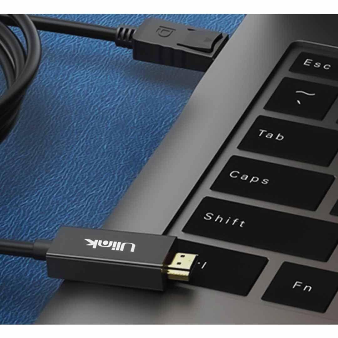 Cable DisplayPort a HDMI Ulink UL-DPHD18 4K de 1,8 m-1
