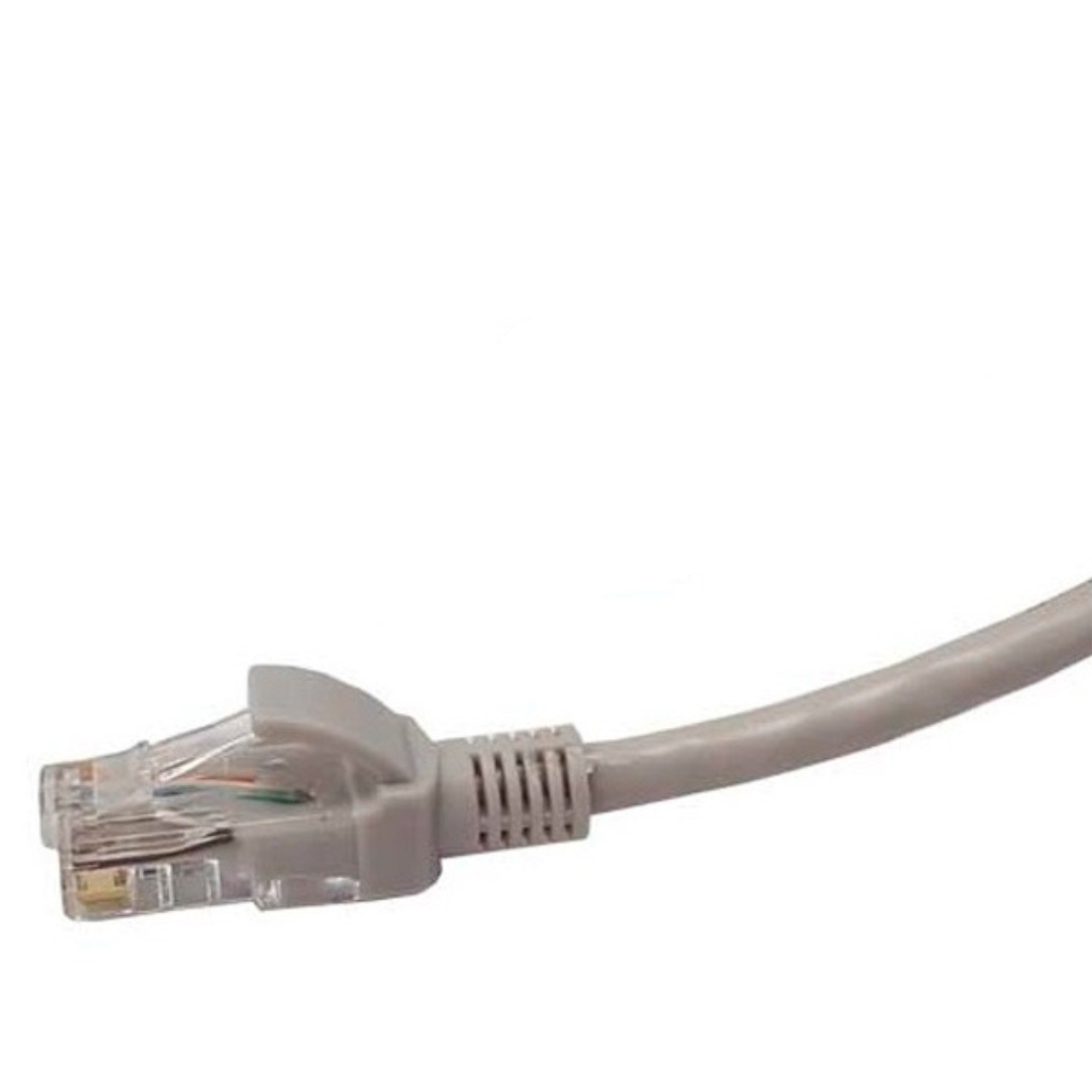 Cable De Red / Patch Cord Certificado Cat6 50cm Gris-0