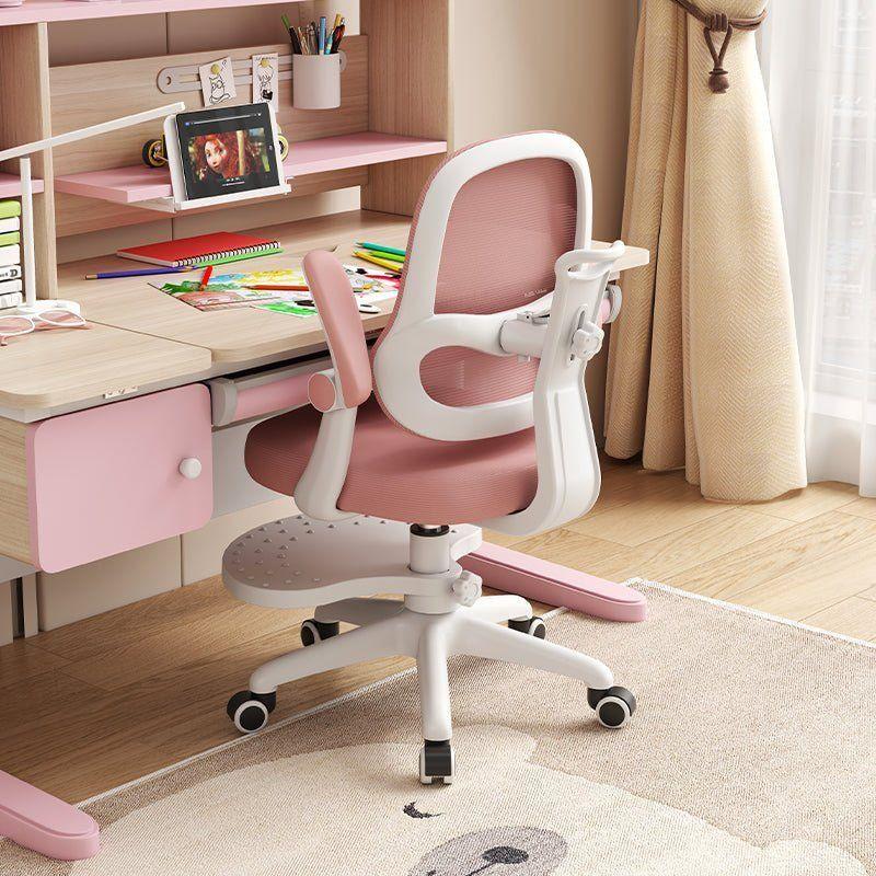 Silla de Escritorio Infantil TLL807 Ergonómica con Reposapiés Ajustable-1