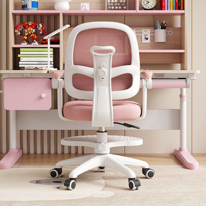 Silla de Escritorio Infantil TLL807 Ergonómica con Reposapiés Ajustable-4