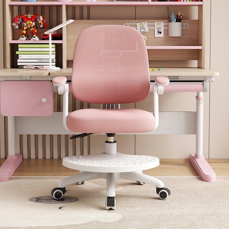 Silla de Escritorio Infantil TLL807 Ergonómica con Reposapiés Ajustable-5