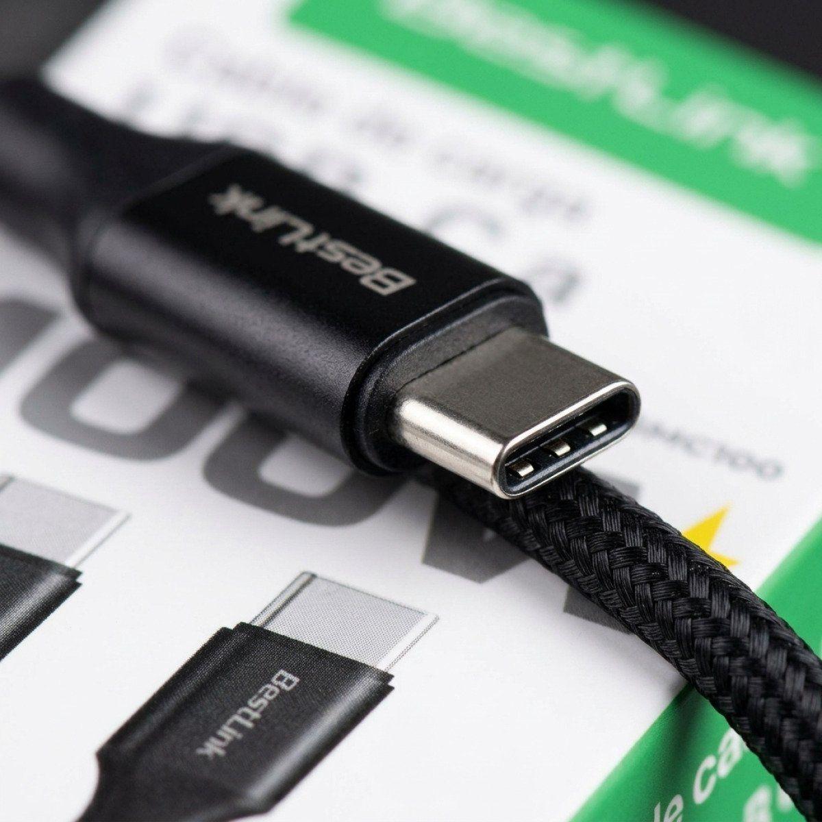 Cable USB-C a USB-C Trenzado BL-CHCBMC100 100W Power Delivery-3