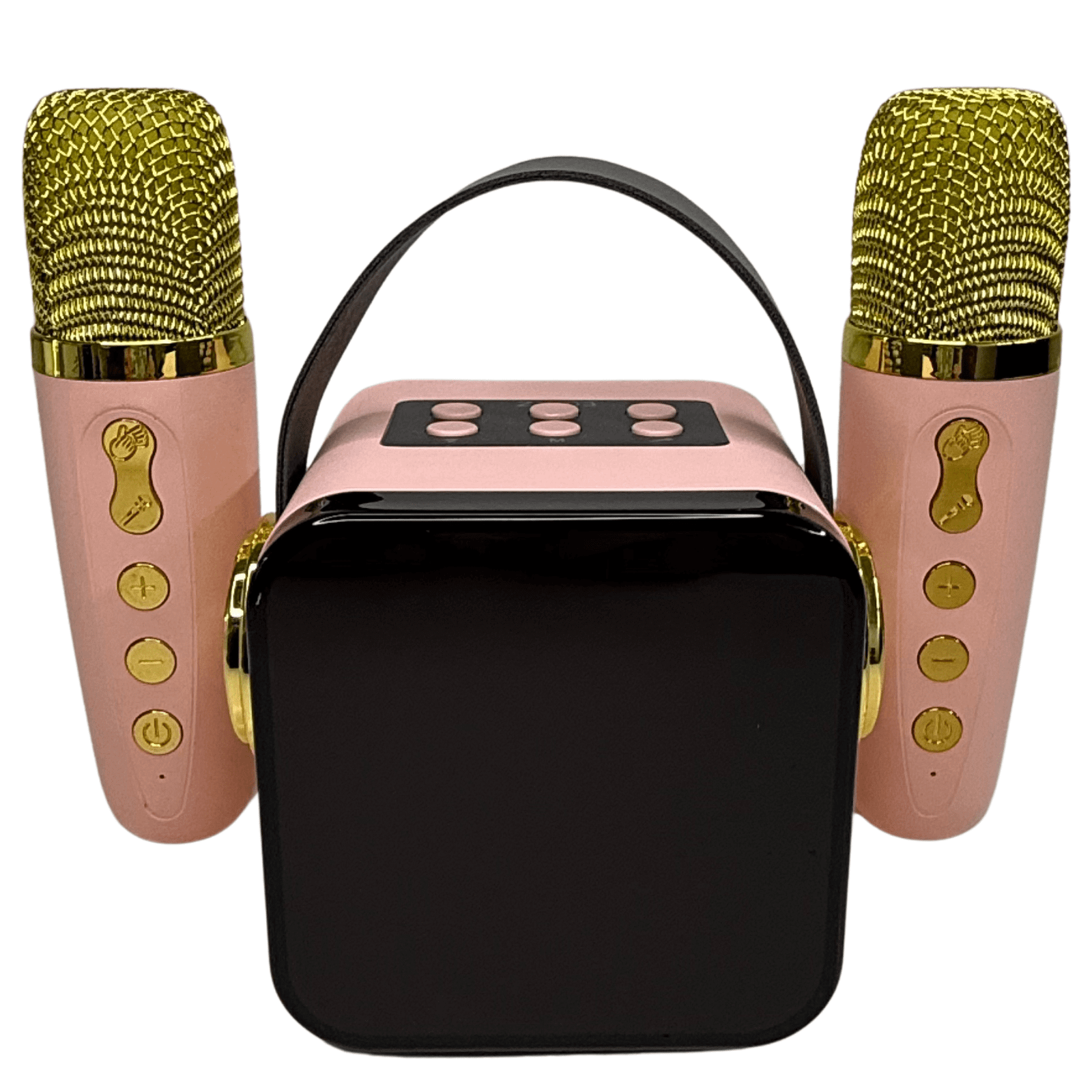 Parlante Karaoke Inalámbrico ZX-03 con 2 Micrófonos y Luces LED RGB-0