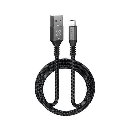 Cable USB-A a USB-C Klip Xtreme KAC-050 30W 180 cm-3