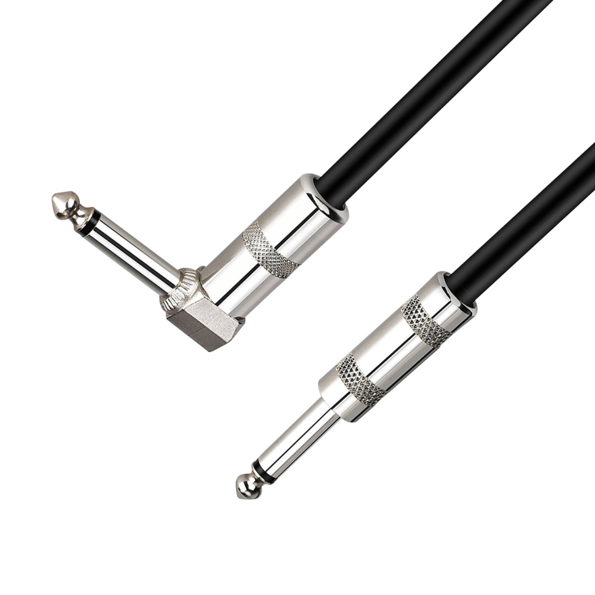 Cable de Audio 6.3mm con Conector en L - 6 Metros, Alta Calidad UL-GUI-JL406-1