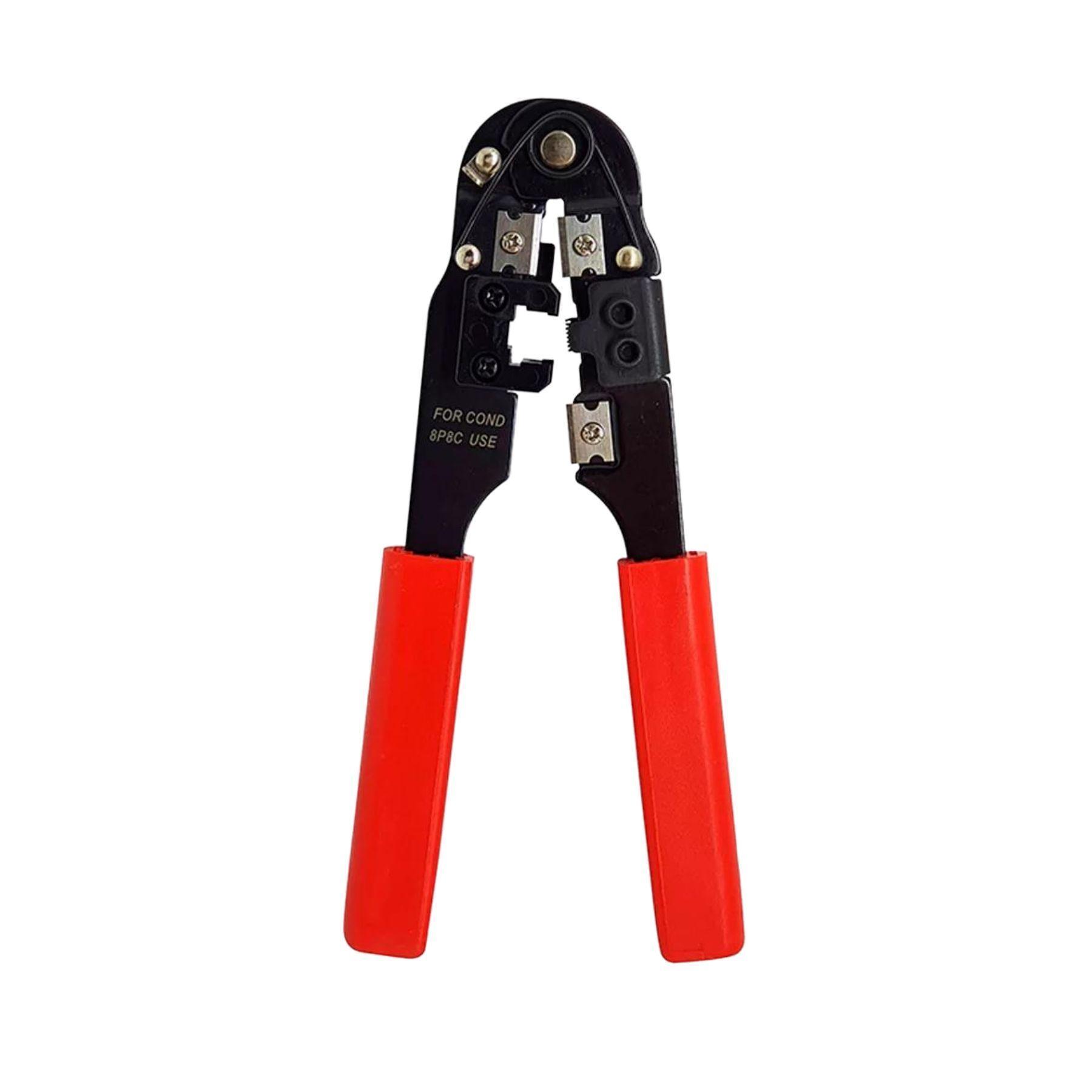 Herramienta Crimpeadora Profesional para conectores RJ45 HT-210C-1